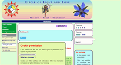 Desktop Screenshot of circleoflightandlove.com